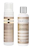 For All My Eternity Tanning Mousse Gold Edition & Tan Saving Shower Gel MULTIBUY Organic Natural Ingredients SLS-Free & No Artificial Fragrances. Totally Natural Looking Sunless Tanner COMBO