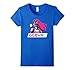 Women's Overwatch D.Va GG Spray Tee Shirt Medium Royal Blue