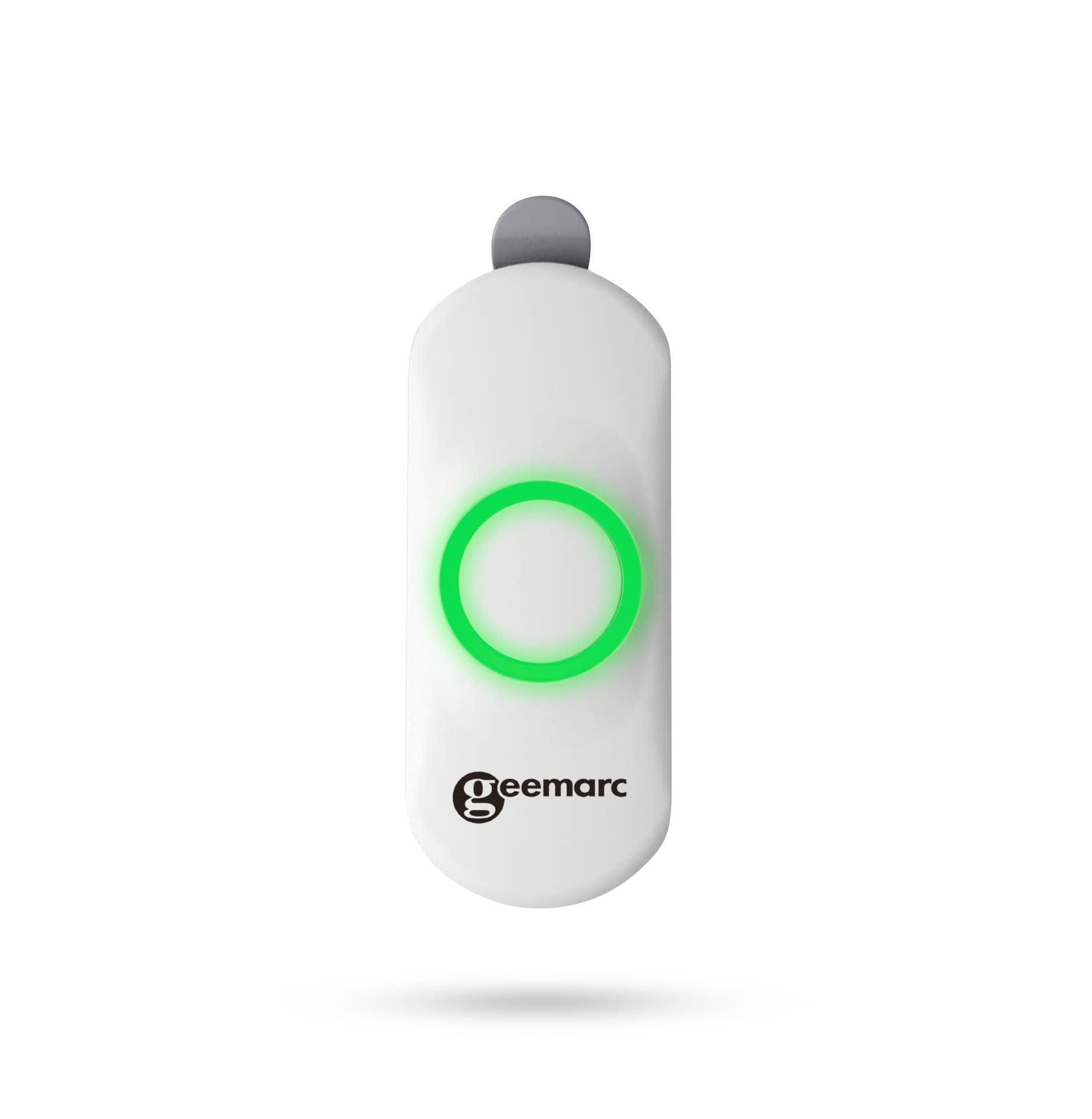 Geemarc Amplicall 101 - Doorbell and SOS Pendant for Home Alert System - Do not Work if not Paired with Other Devices - For Hearing and Visually Impaired