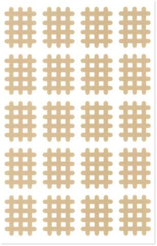 【スパイラルの田中】 エクセル スパイラルテープ 【お徳用】 (Aタイプ)(6シート120枚)商品画像