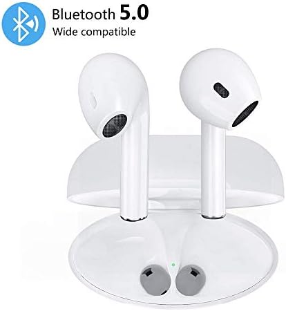 Helose Wireless Earbuds,I9 TWS Bluetooth 5.0 Wireless In-Ear Earphones with Portable Charging Case, Portable Bluetooth Earphones White (Bluetooth 5.0)