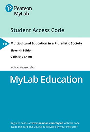 Multicultural Educ In Pluralistic Soc (Access Card Only)