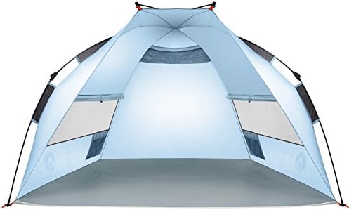 Easthills Outdoors Instant Shader Lite Easy Up Portable Beach Tent Sun Shelter - UPF 50+