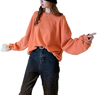 [ Big laugh (ビッグラフ) ] トップス トレーナー 長袖 ラウンドネック カットソー スウェット レディース