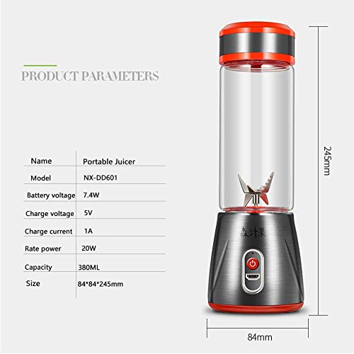 Mini-Portable-Multi-Functional-Juicer-USB-Chargable-Cut-Mixer-Smoothie-Blender-Machine-Fruit-Extractor-6-Blades-380ml-Color-Purple