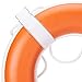 TAYLOR MADE PRODUCTS Vinyl Coated Foam Life Ring with White Grab Lines, White (20
