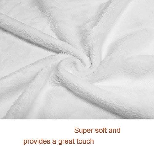 YISUMEI - Soft Fleece Blanket - Orca Killer Whales Whale,150 x 200 cm Throw Suitable for Bed or Sofa, Color1 - Image 3