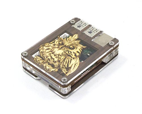 Zebra Archimedes - Raspberry Pi3, Pi2 and B+ with Heatsinks by C4Labs