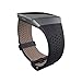 Fitbit Ionic Perforated Leather Accessory Band, Midnight Blue, Large