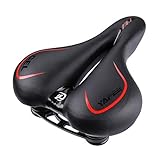 OUTERDO Bike Saddle Mountain Bike Seat Professional Road MTB Comfort Bicycle Seat Cycling Seat Ergonomics Cushion Pad 10.5''x5.9''