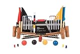Uber Games 9 Wicket Croquet Set - Professional - 4 Player