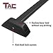 TAC Cross Bars Fit 2006-2010 Hummer H3 with Lock System Black OE Style Aluminum Roof Top Rail Rack Snowboard Kayak Canoe Luggage Carrier