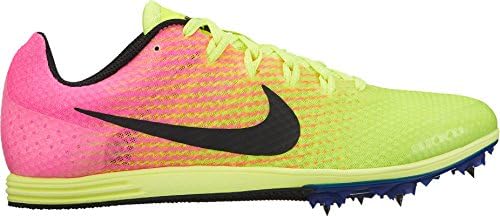 nike yellow and pink spikes