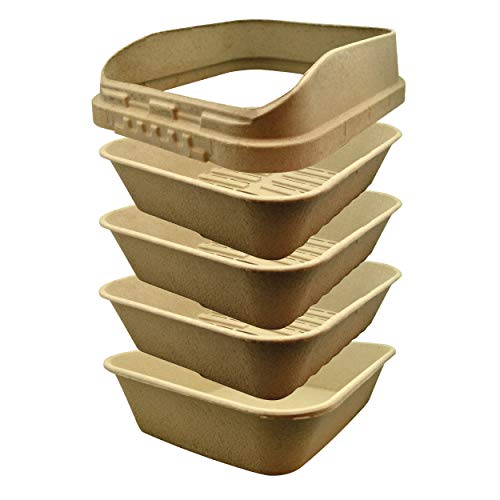 Kitty Sift Disposable Sifting Litter Box and Liners Kit (Jumbo, Single