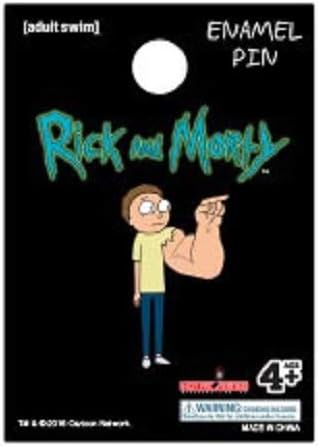 Rick and Morty - Big ARM Morty, Enamel Lapel PIN, Licensed Original Artwork, 2"
