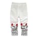 Molil Baby Girls Winter Long-Sleeved Cartoon Fox Thick Velvet Sweater Suits Set (S, Red)