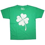 Happy Family Big Boys Lucky Four Leaf Clover Youth T-Shirt