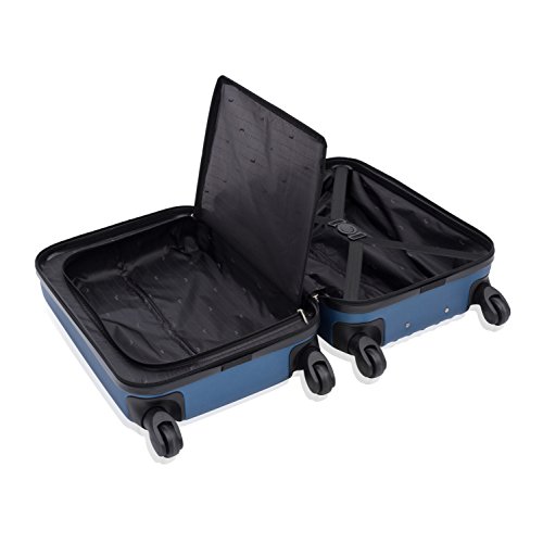Jetstream 2 Piece Hardside Spinner Luggage Set (Cobalt) Pricepulse