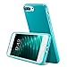 technext020 iPhone 7 Plus Turquoise Case/iPhone 8 Plus Turquoise Case, Shockproof Ultra Slim Fit Silicone TPU Soft Gel Rubber Cover Shock Resistance Protective Back Bumper