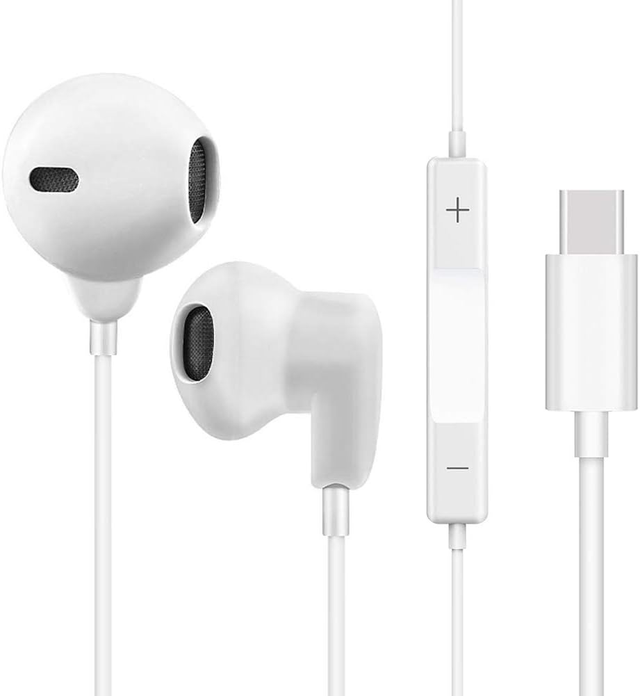 Yeebline USB C Earphone, USB Type C Earphone/Earbud/in-Ear Headphones with [in-line Control] Remote Control and Built-in Mic