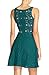 Nemidor Women's Sleeveless Fit and Flare Full Lace Cocktail Dress