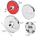 Ultra-Strong Neodymium Disc Countersunk Hole Magnets 10-Pack, 10 X Screws & 10 X Double-Sided Adhesives | Permanent Rare Earth Magnets | 1.26