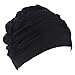 Natuworld Adult Swim Cap Large Breathable Nylon Pleated Swimming Caps Hat for Long Hair Women Men, Fashion and Colorful - Multi Colors Available