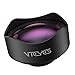 Vteyes Super Wide Angle Lens, Superb Selfie Lens, No Distortion, No Dark Circle, 18MM HD Wide Angle Cell Phone Camera Lens Kit for iPhone, Samsung, Android Smart Phones, Most Cell Phones