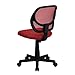 Flash Furniture Neri Low Back Red Mesh Swivel Task Office Chair