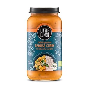 Little Lunch Lieblingssauce | Bio Gemüse Curry | 250g | 100% Bio-Qualität | Vegan | Ohne zugesetzten Zucker | Glutenfrei…