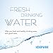 ICEPURE Refrigerator Water Filter, Compatible with GE MWF, MWFP, FMG-1,MWFA, GWF, GWFA, SmartWater, Kenmore 9991, 46-9991, 469991 [2 Pack]