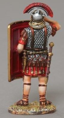 Thomas Gunn Miniatures ROM041C-TGM Shouting Centurion - 9th Legion Black Shield