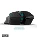 HAVIT Ergonomic Wireless Mouse 2.4GHz Optical Vertical Mouse with 3 Adjustable DPI 800/1200/ 1600, 6 Buttons (Matte Black)