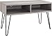 Altra Owen 42' Retro TV Stand, Sonoma Oak/Gunmetal Gray