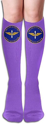 Woman's US Army Aviation Branch Fashion Stockings Length: 50 Cm