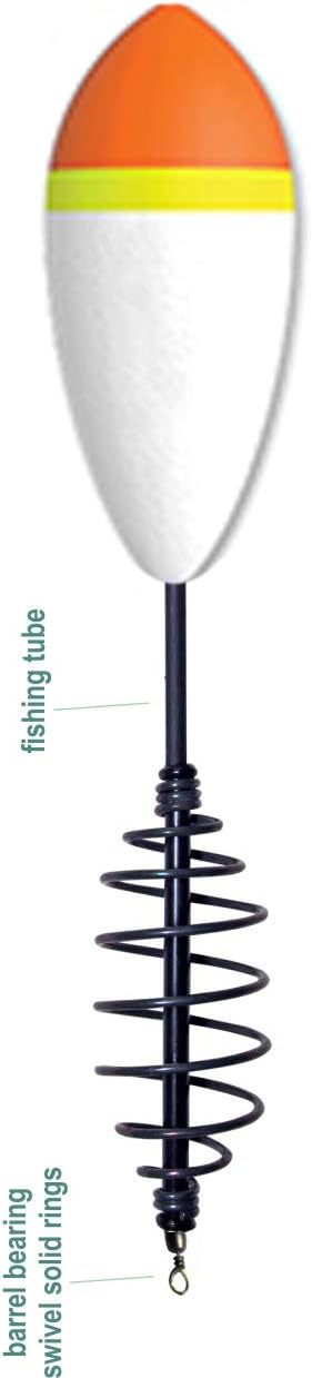 Bait Spring Fishing Feeder 40g/1.4oz Surface Running Floating Feeder Bag up Method