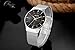 Affute Ultra Thin Dial Luxury Men's Watches Analog Display Quartz Mesh Band Wrist Watch(Black)