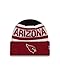 NFL Arizona Cardinals Biggest Fan 2.0 Cuff Knit Beanie, One Size, Brick