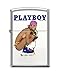 Zippo Playboy Cover April 1991 Pocket Lighter, Brushed Chromethumb 1