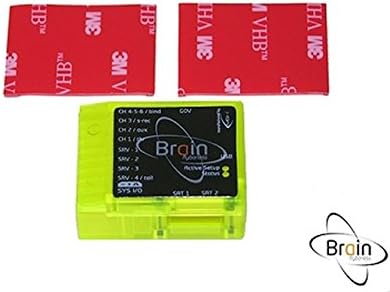 CLOSEOUT MSH Brain Case - Clear Yellow MSH51613