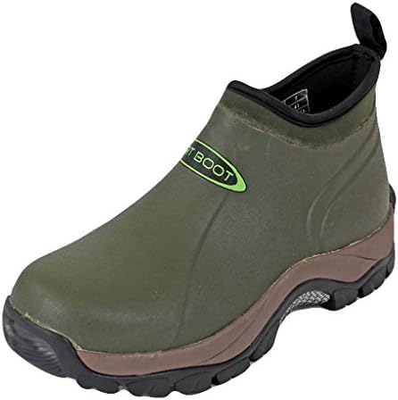 Dirt Boot Neoprene Wellington Pro-Sport Ankle Muck Boot Shoe Green