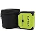 ESYWEN International Travel Power Adapter with 2.4A Dual USB Charger & Worldwide AC Wall Outlet Plugs for UK, US, AU, Europe & Asia - Built-in Spare Fuse (green)