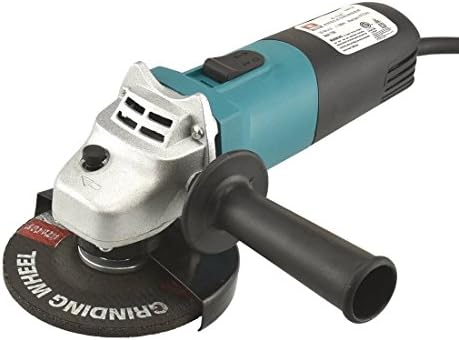 Angle Grinder | 4 1/2" Electric Metal Cut Off Tool 12,000 RPM Small Hand Held