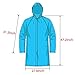 Dsteng Rain Poncho Adult Ponchos Reusable Raincoat 3 Pack No Plastic Smell,Light Weight and Perfect for Outdoor Activities (2 Blue +1 Rose red)