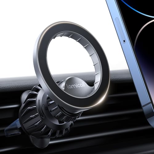 Lamicall Car Phone Mount for MagSafe - [20x N52 Magnet]... en promo sur Amazon