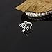 CISHOP 2pcs Set Romantic Handmade LOVEYOU Stack Plain Above Knuckle Rings Band Mid Finger Rings