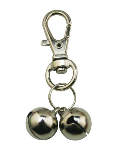 Chuzhao Wu Lobster Claw Lovely Small Colored Pet Bells Charm Bright for Dog / Cat Collar (Pack Of 2)