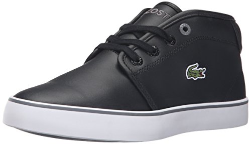 Lacoste Unisex-Child Ampthill Sneaker, Black