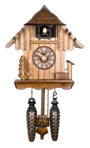 Adolf Herr Quartz Cuckoo Clock - The Log House AH 22 QM