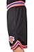 Ultra Game Mens Active Knit Training NBA Woven Team Logo Poly Mesh Basketball Shorts, Black, Medium US